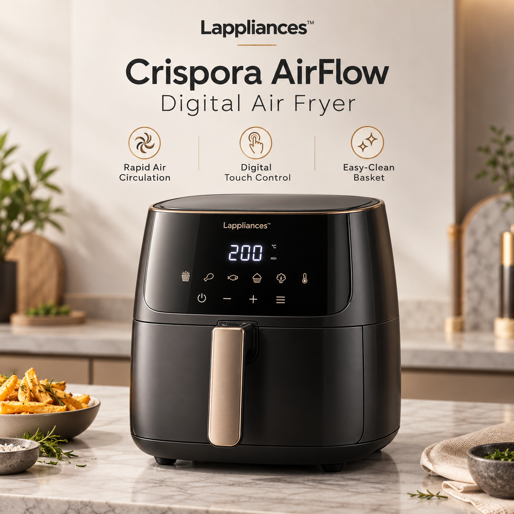 Lappliances™ Crispora AirFlow Digital Air Fryer