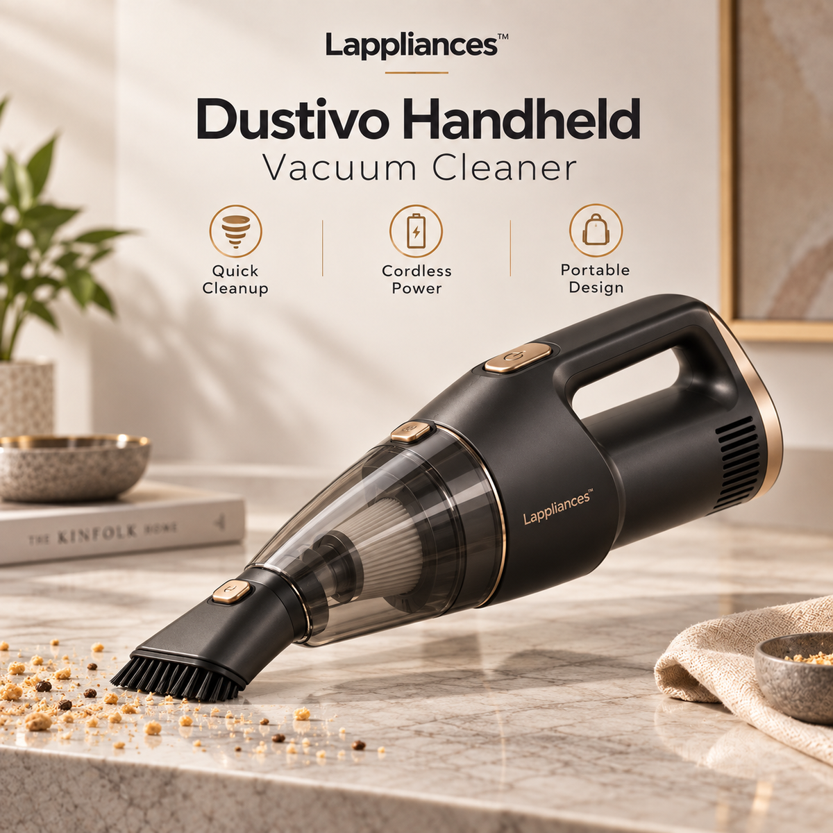 Lappliances™ Vacelle Cordless Stick Vacuum