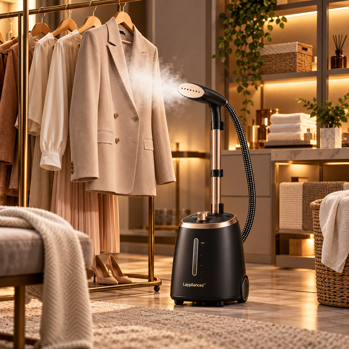 Lappliances™ Presselle Vertical Garment Steamer