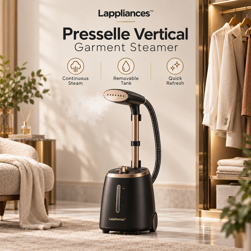 Lappliances™ Presselle Vertical Garment Steamer