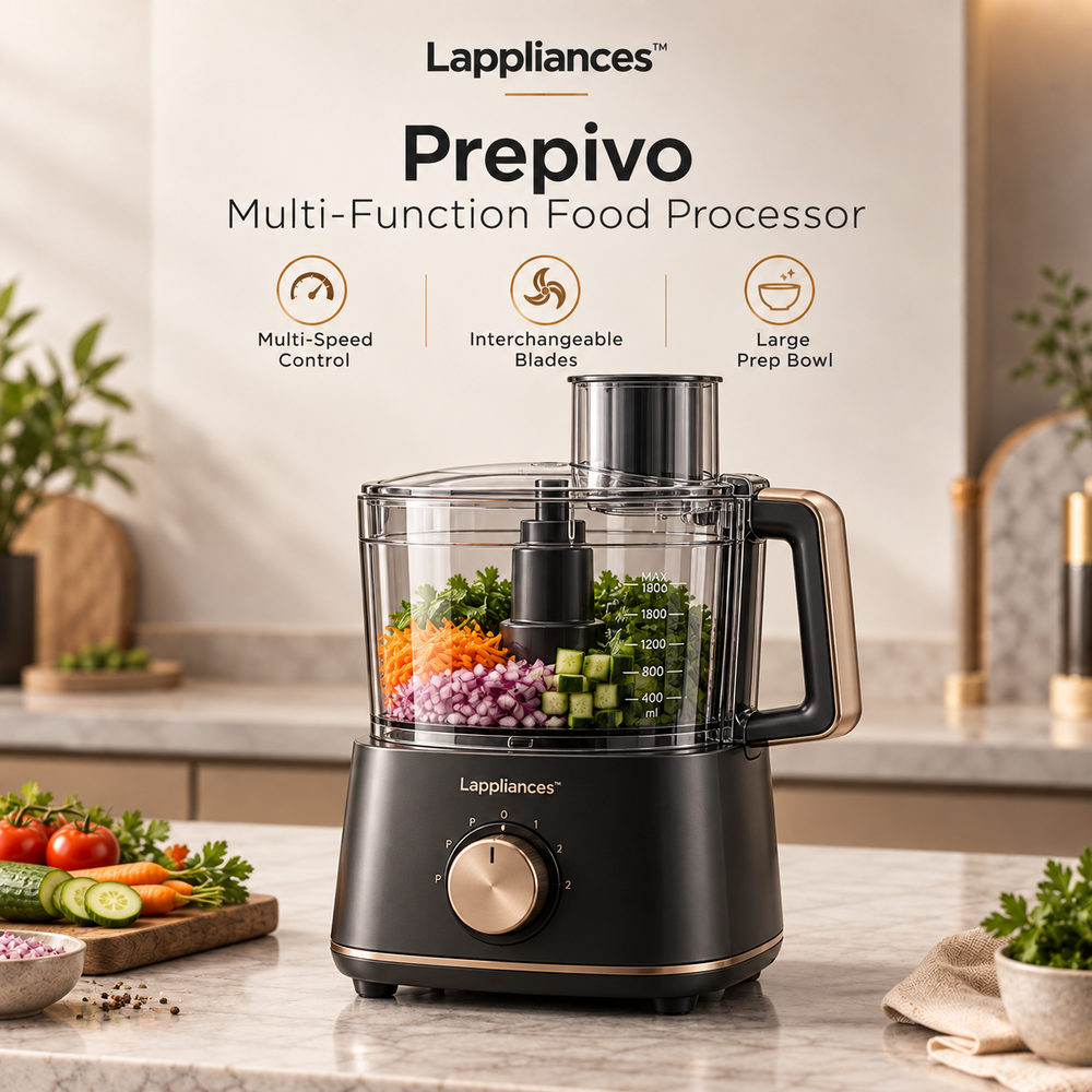 Lappliances™ Prepivo Multi-Function Food Processor