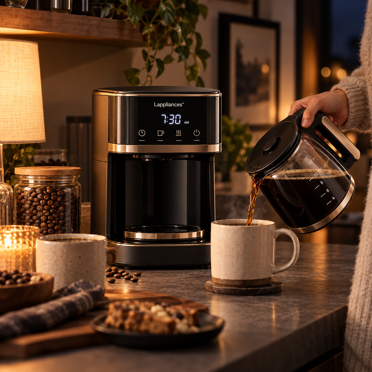 Lappliances™ Brewelle Compact Drip Coffee Maker