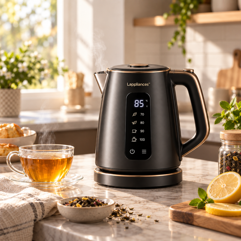 Lappliances™ Kettlora Temperature-Control Electric Kettle