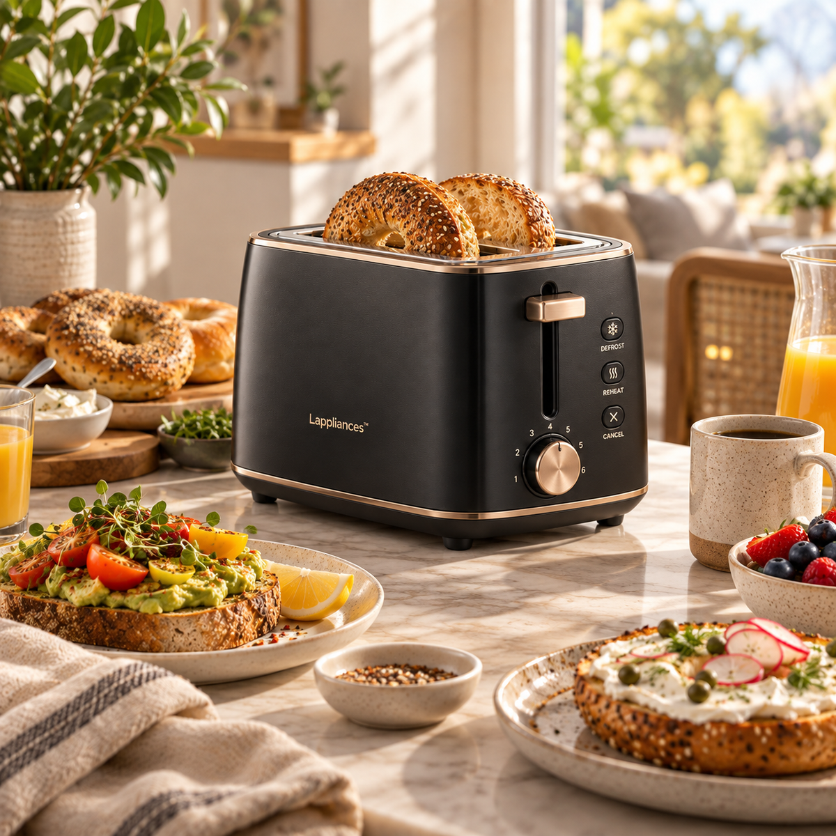 Lappliances™ Toastelle Wide-Slot Breakfast Toaster
